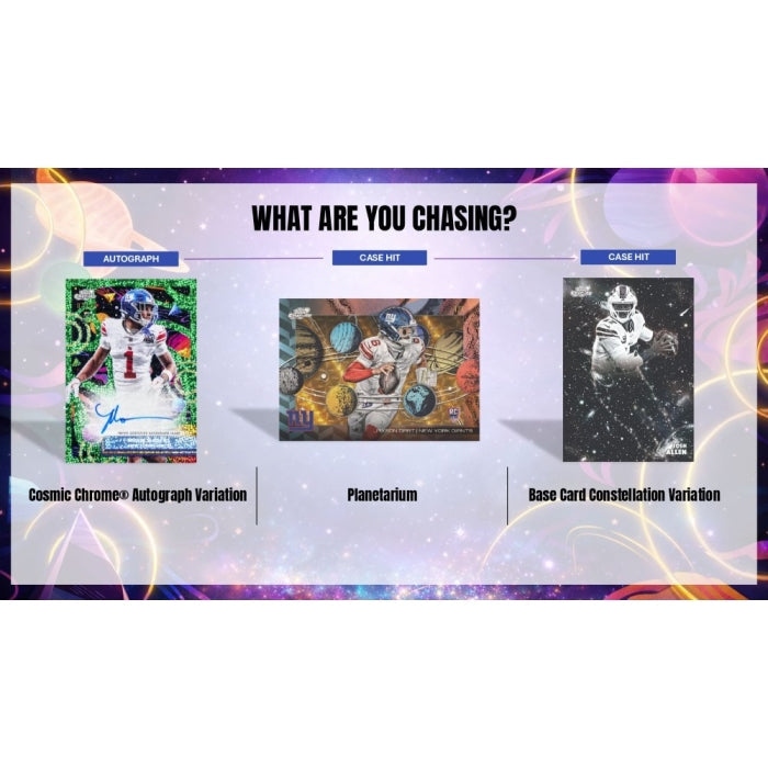 2025 Topps Cosmic Chrome Football Hobby Box