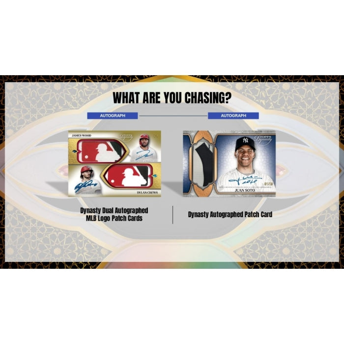 2025 Topps Dynasty Baseball Hobby Box