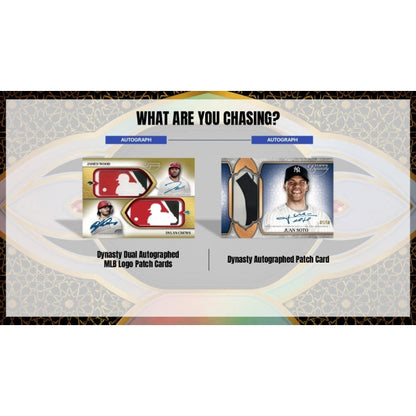 2025 Topps Dynasty Baseball Hobby Box
