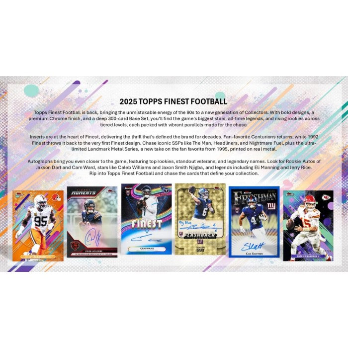 2025 Topps Finest Football Delight Box