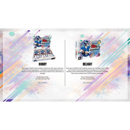 2025 Topps Finest Football Hobby Box