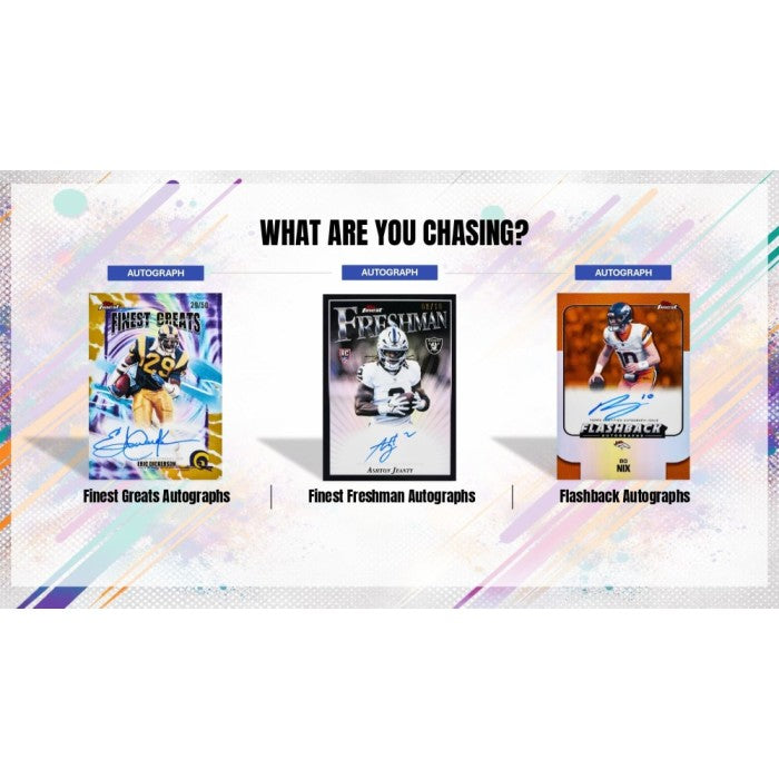 2025 Topps Finest Football Hobby Box