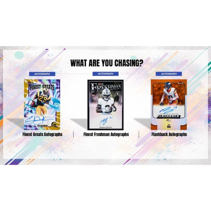 2025 Topps Finest Football Delight Box