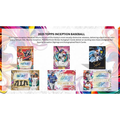 2025 Topps Inception Baseball Hobby 8-Box Case