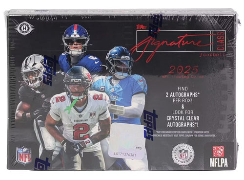 2025 Topps Signature Class Football Hobby Box (Presell)