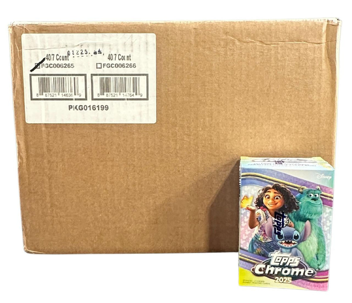 Disney Chrome 7-Pack Blaster 40-Box (Topps 2025) Case