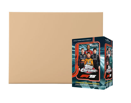 2025 Topps Chrome F1 Formula 1 6-Pack Blaster 40-Box Case (Presell)