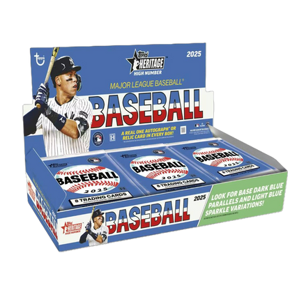 2025 Topps Heritage High Number Baseball Hobby Box