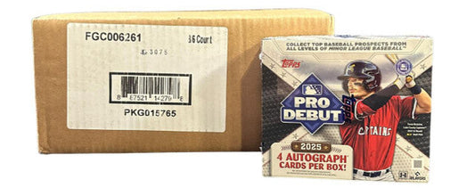 2025 Topps Pro Debut Baseball Hobby Jumbo 8-Box Case