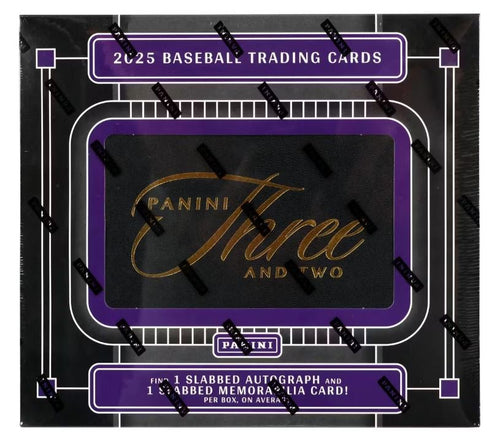 2025 Panini Three and Two Baseball Hobby Box