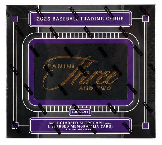 2025 Panini Three and Two Baseball Hobby Box