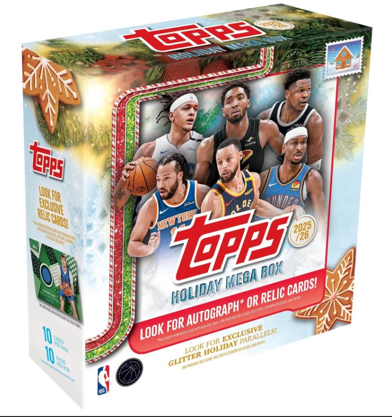 2025/26 Topps Holiday Basketball Mega 20-Box Case