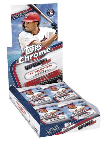 2025 Topps Chrome Update Series Baseball Hobby Box
