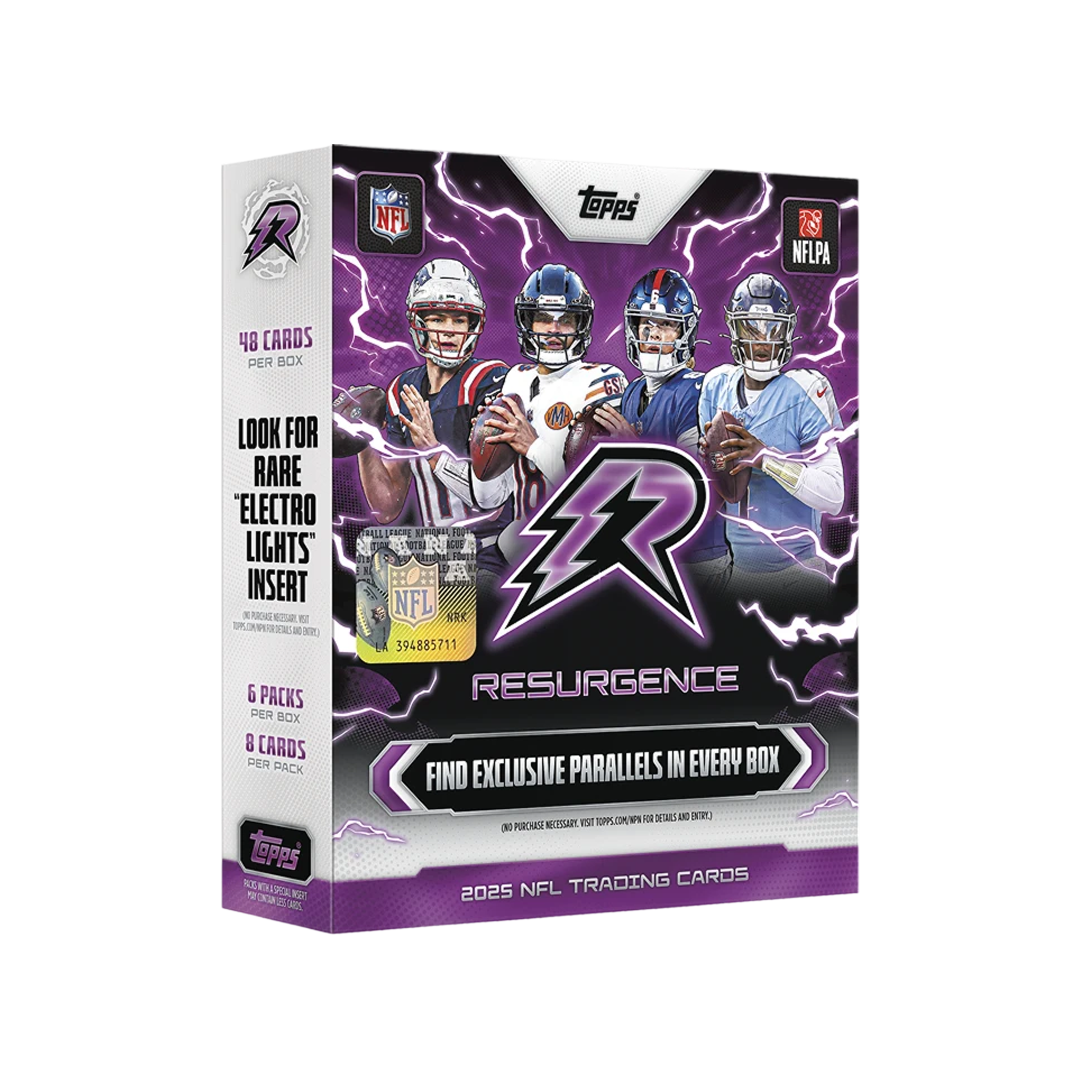 2025 Topps Resurgence Football Mega Box