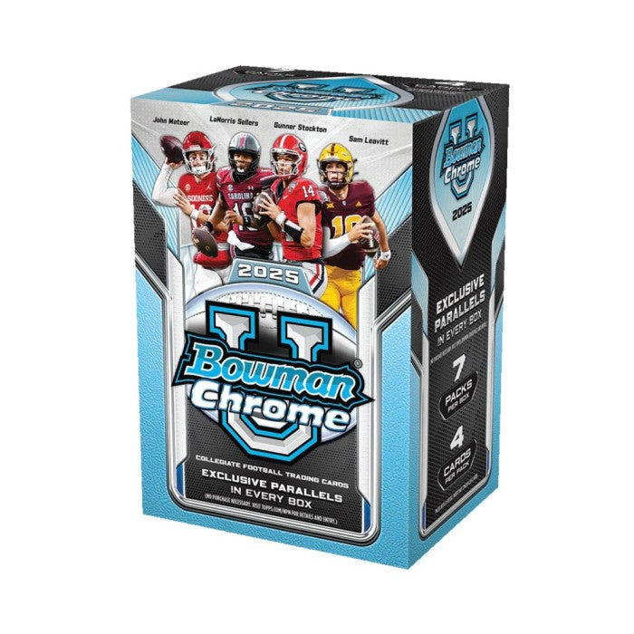 2025 Bowman University Chrome Football Value 40-Box Case