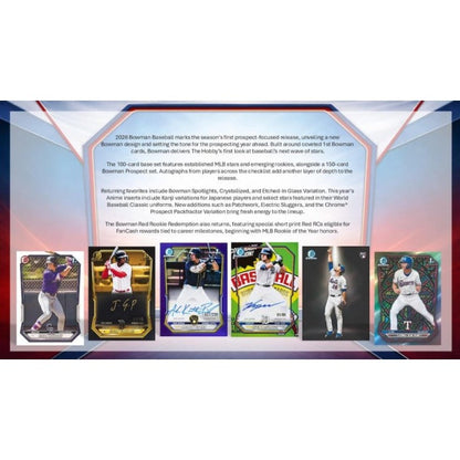2026 Bowman Baseball Hobby Box