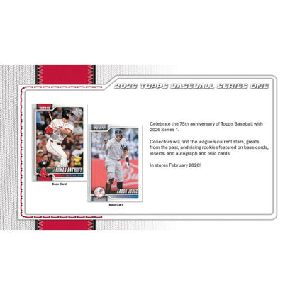 2026 Topps Series 1 Baseball Hobby 12-Box Case