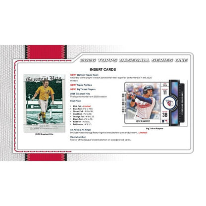 2026 Topps Series 1 Baseball Hobby 12-Box Case