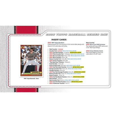 2026 Topps Series 1 Baseball Hobby 12-Box Case