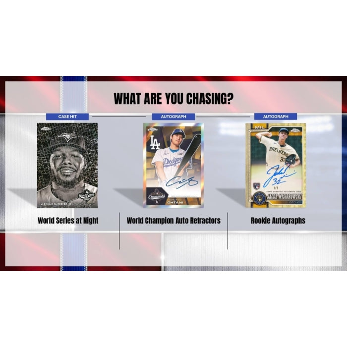 2026 Topps Chrome Baseball Blaster 40-Box Case (Presell)