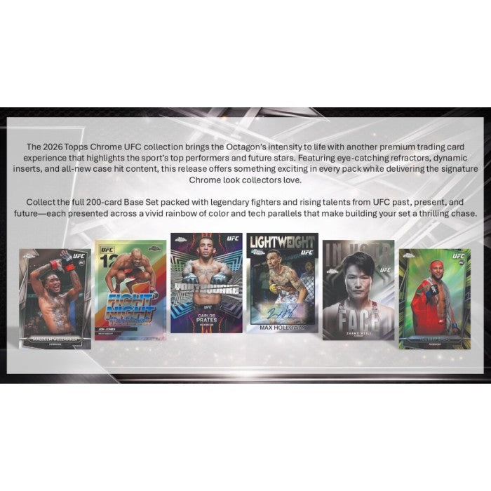 2026 Topps Chrome UFC Delight Box