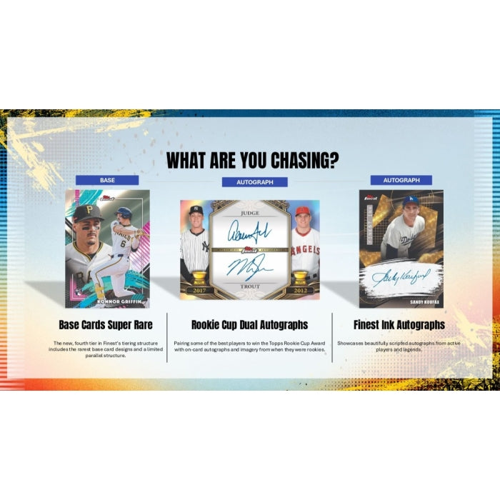 2026 Topps Finest Baseball Hobby Box