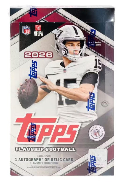 2026 Topps Football Hobby 12-Box Case (Presell)