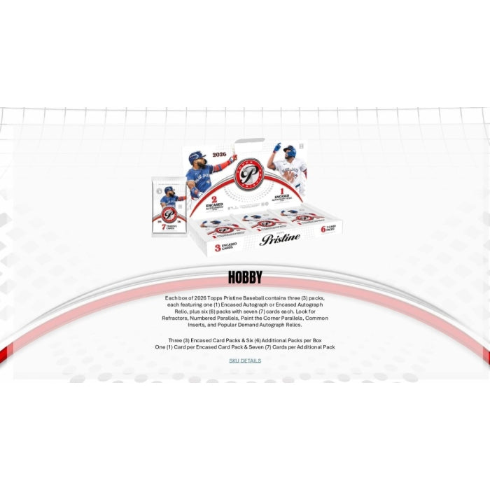 2026 Topps Pristine Baseball Hobby Box