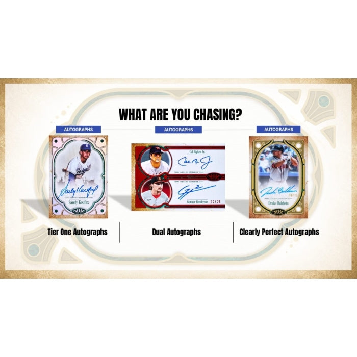 2026 Topps Tier One Baseball Hobby Box