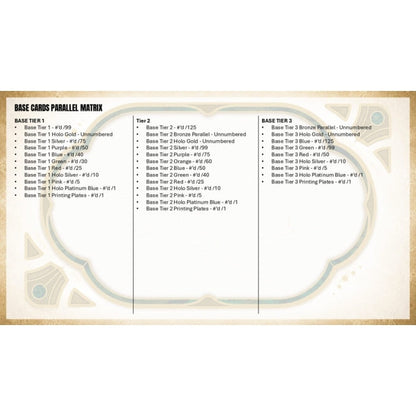 2026 Topps Tier One Baseball Hobby Box