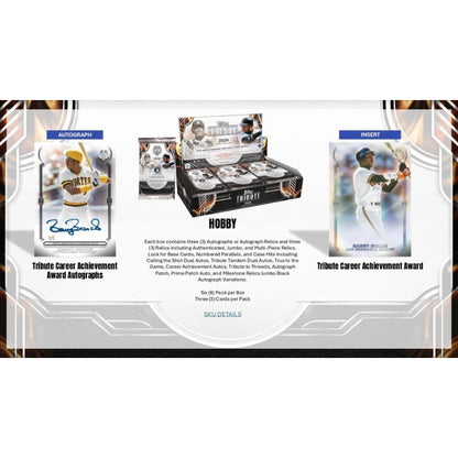 2026 Topps Tribute Baseball Hobby Box (Presell)