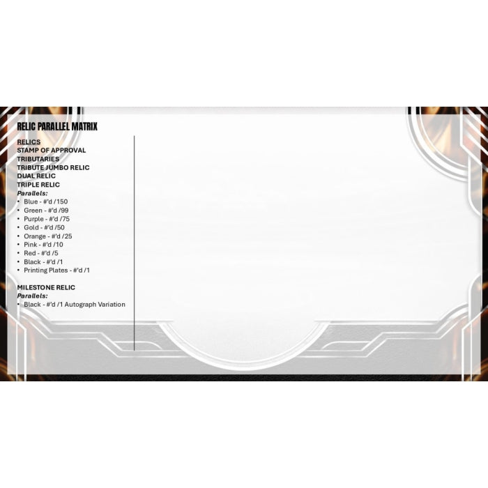 2026 Topps Tribute Baseball Hobby Box (Presell)