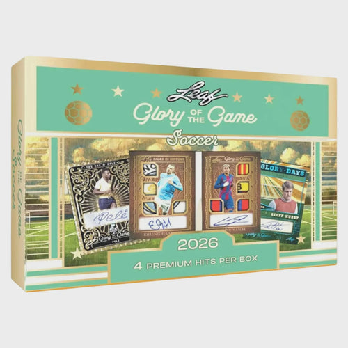 2026 Leaf Glory of the Game Soccer Hobby Box
