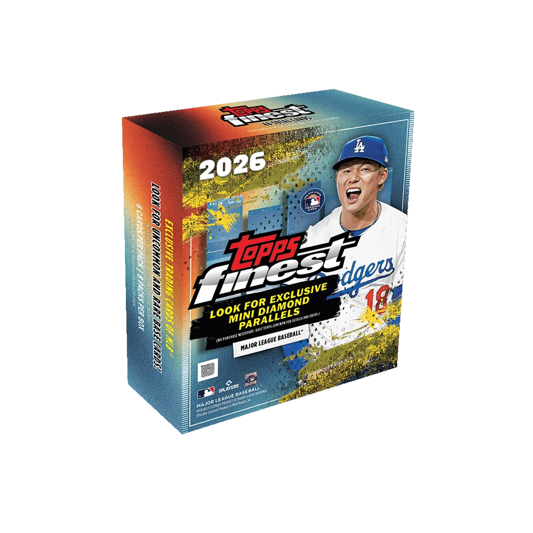 2026 Topps Finest Baseball Mega Box