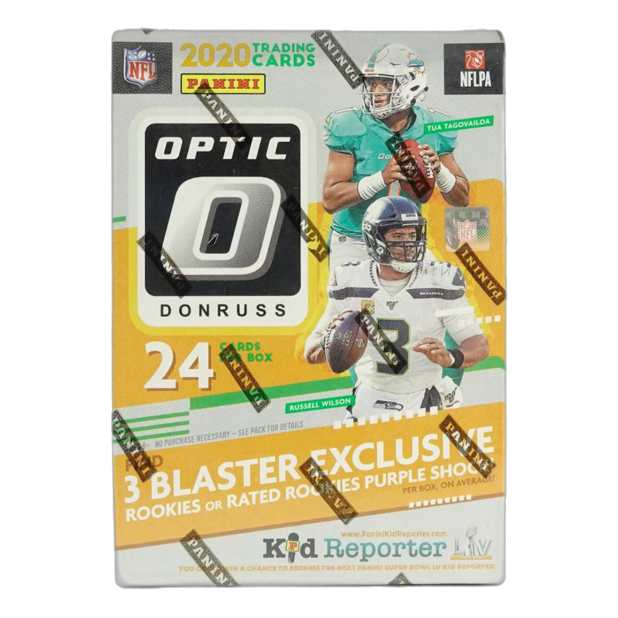 2020 Panini Donruss Optic Football 6-Pack Blaster Box