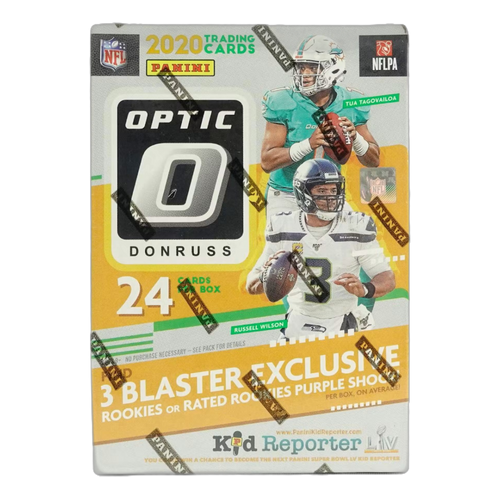 2020 Panini Donruss Optic Football 6-Pack Blaster Box