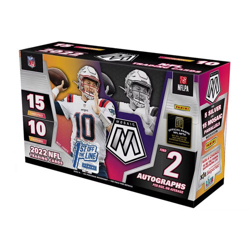 22 Panini Mosaic Football Hobby Box - 1st Off The Line (FOTL)