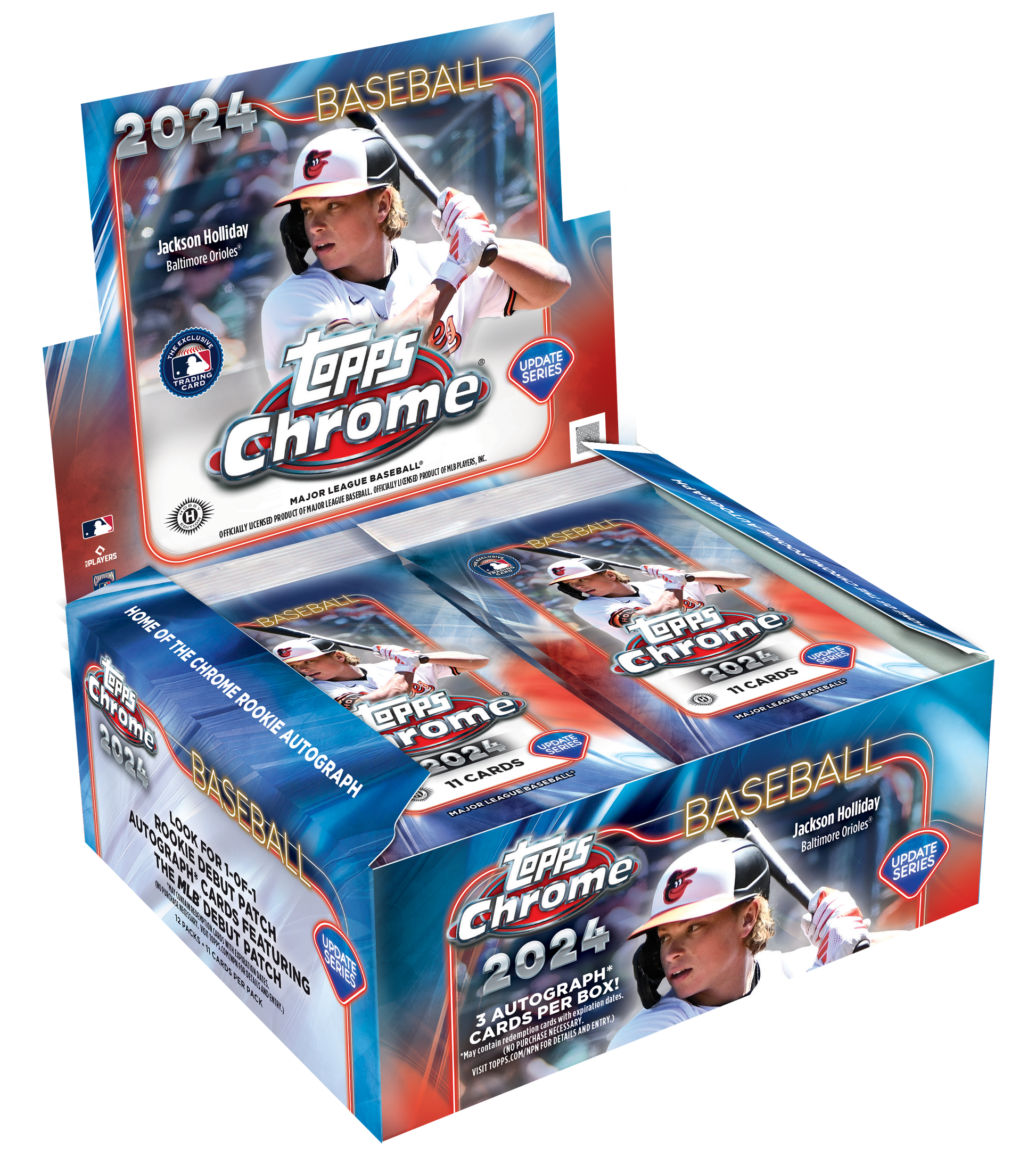 2024 Topps Chrome Update Baseball Jumbo Hobby Box