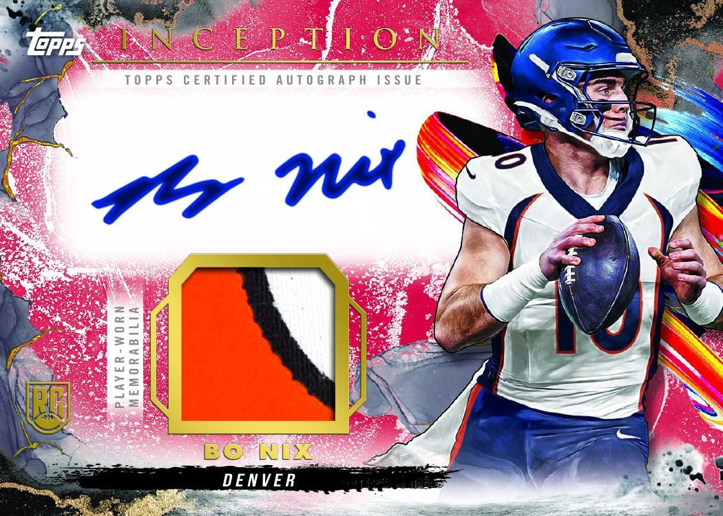 2024 Topps Inception Football Hobby Box