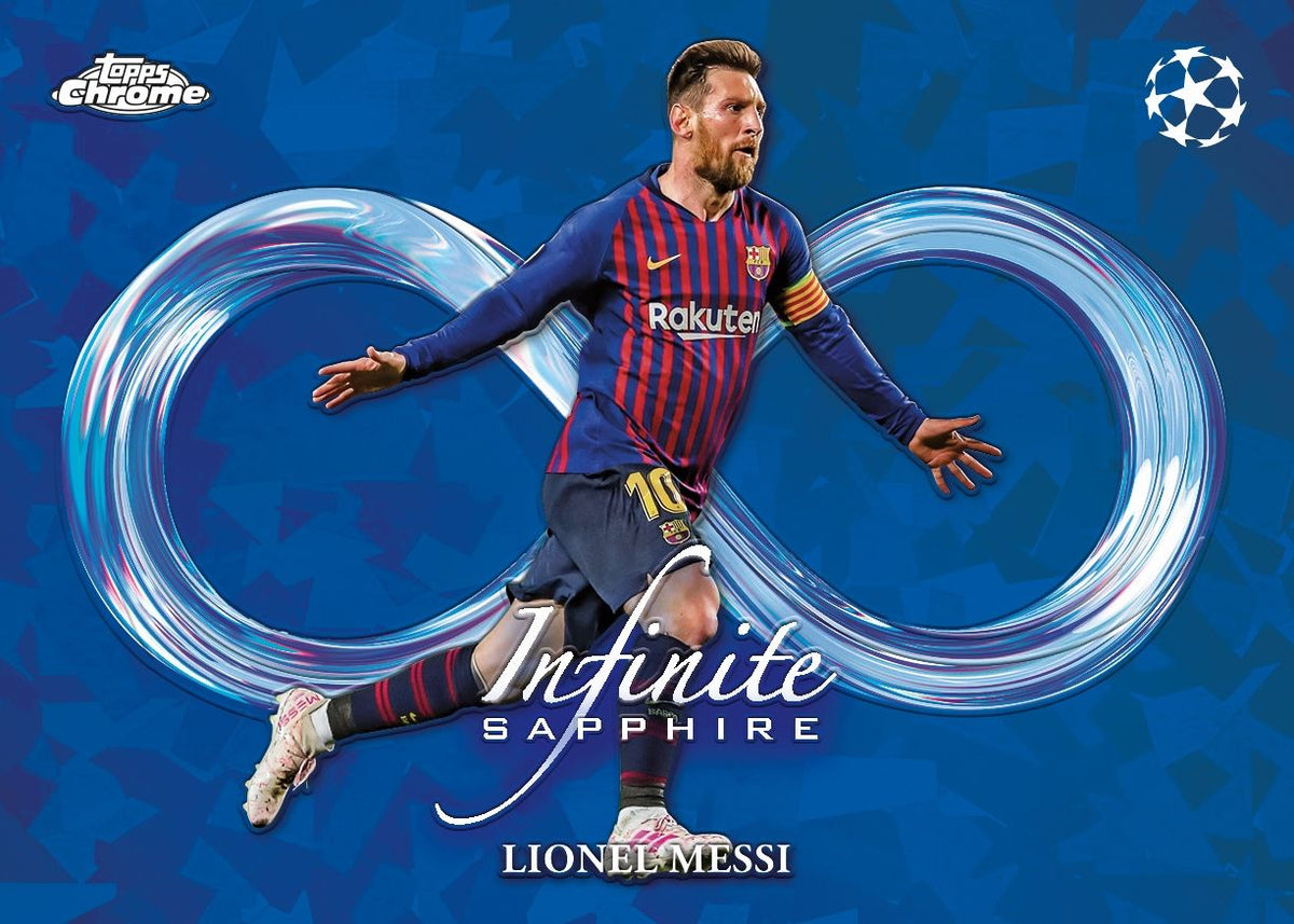 2023/24 Topps Chrome UEFA Club Competitions Sapphire Edition Soccer Box