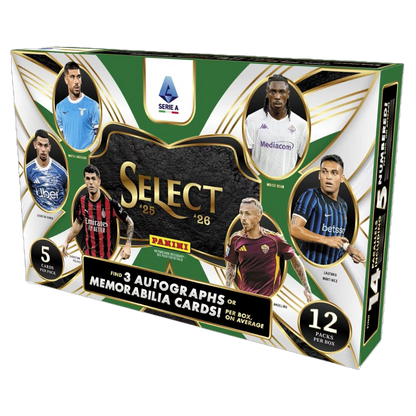2025/26 Panini Select Serie A Soccer Hobby Box