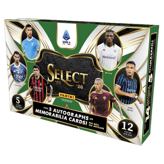 2025/26 Panini Select Serie A Soccer Hobby Box