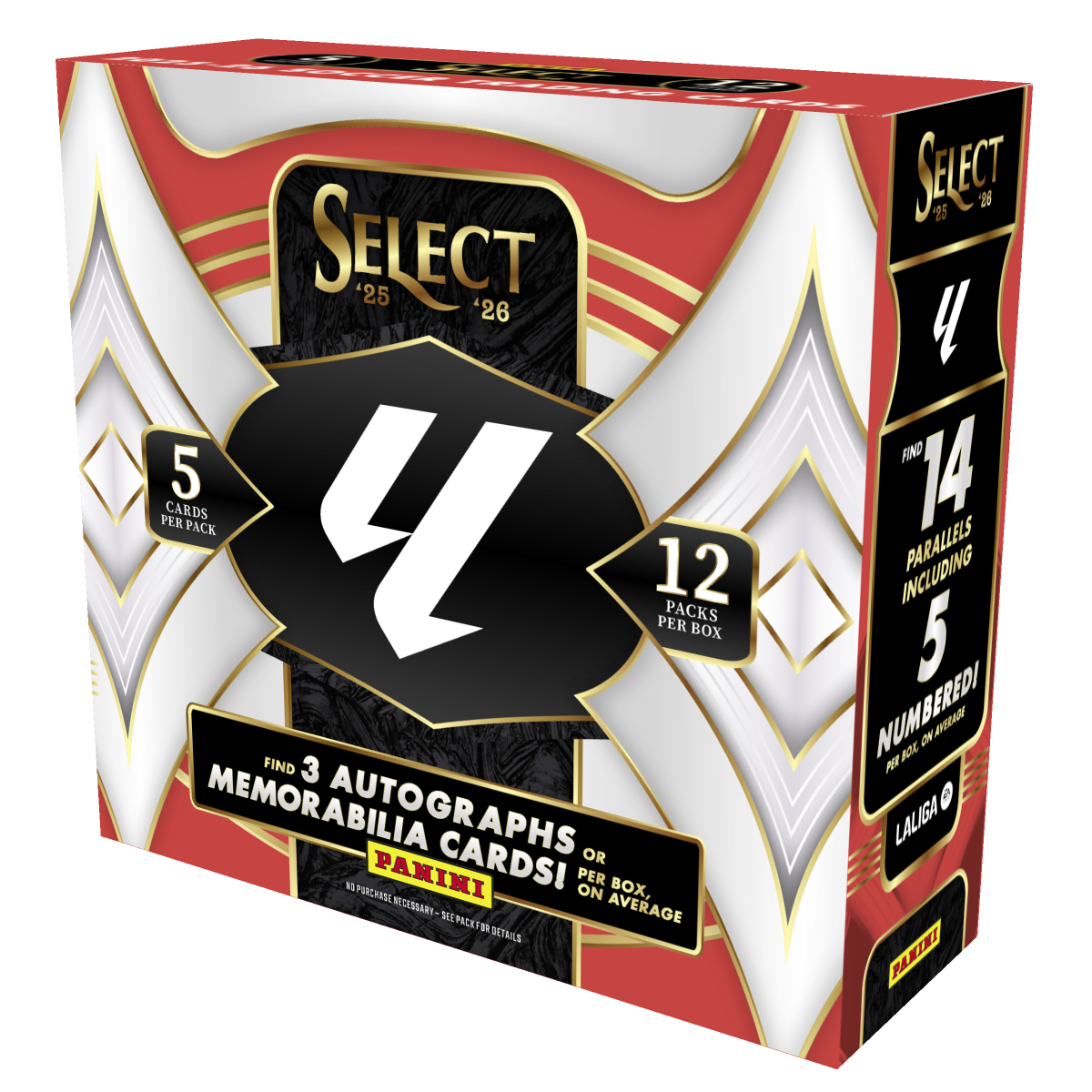 2025-26 Panini Select La Liga Soccer Hobby Box