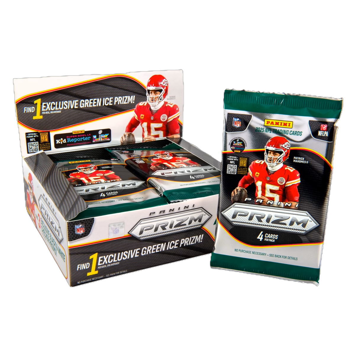 2025 Panini Prizm Football Retail Box