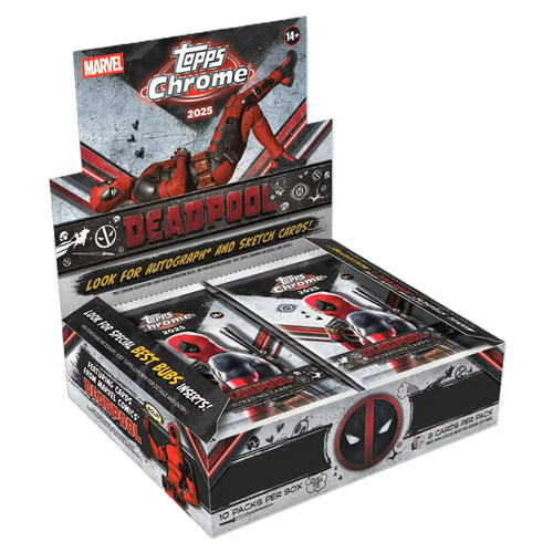 2025 Topps Deadpool Chrome Hobby Box