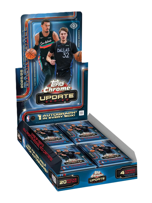 2025/26 Topps Chrome Update Series Basketball Hobby Box