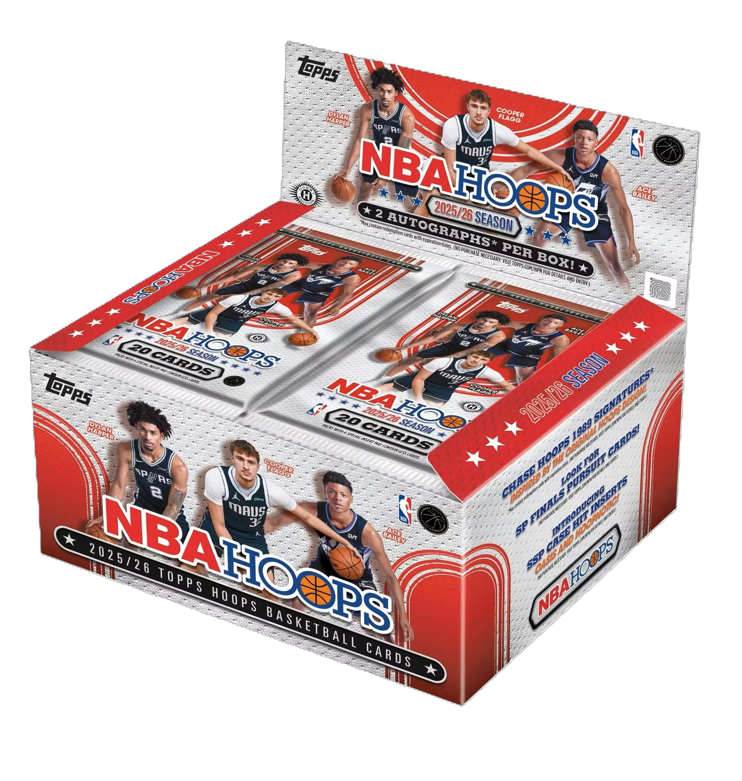 2025/26 Topps Hoops Basketball Jumbo Box