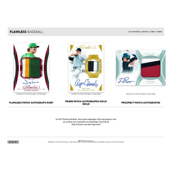 2025 Panini Flawless Baseball Hobby Box