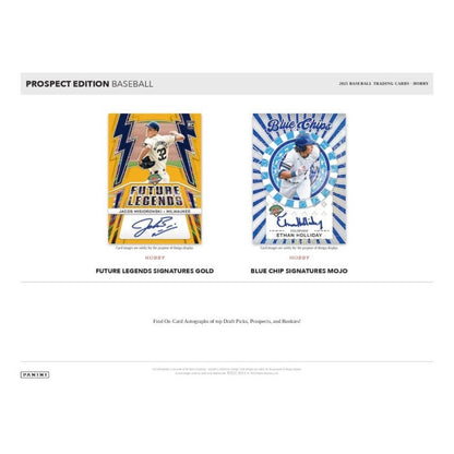 2025 Panini Prospect Edition Baseball Hobby Box