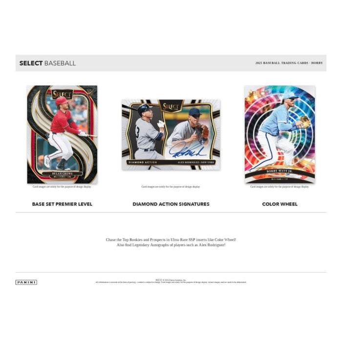 2025 Panini Select Baseball Hobby Box (Presell)